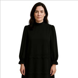 Maq Design Black Lanar Elbise Dress Women's Size 3